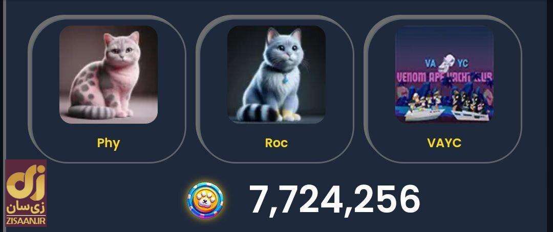 کارت‌های کت آی دی cat id paws امروز چهارشنبه ۱۷ مرداد ۱۴۰۳