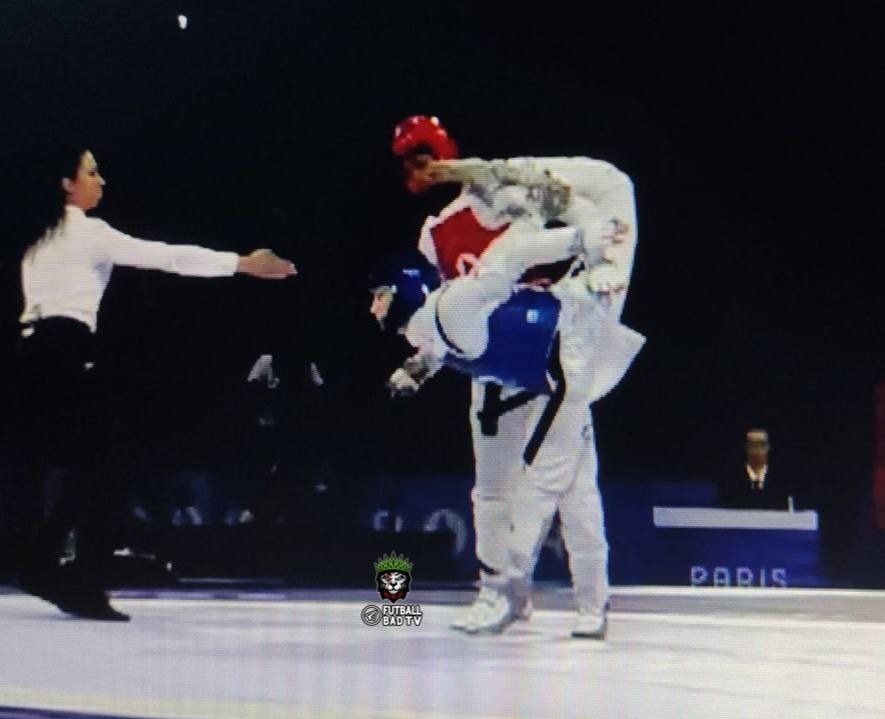 ضربه حیرت‌انگیزی که مبینا را در پاریس به مدال برنز رساند