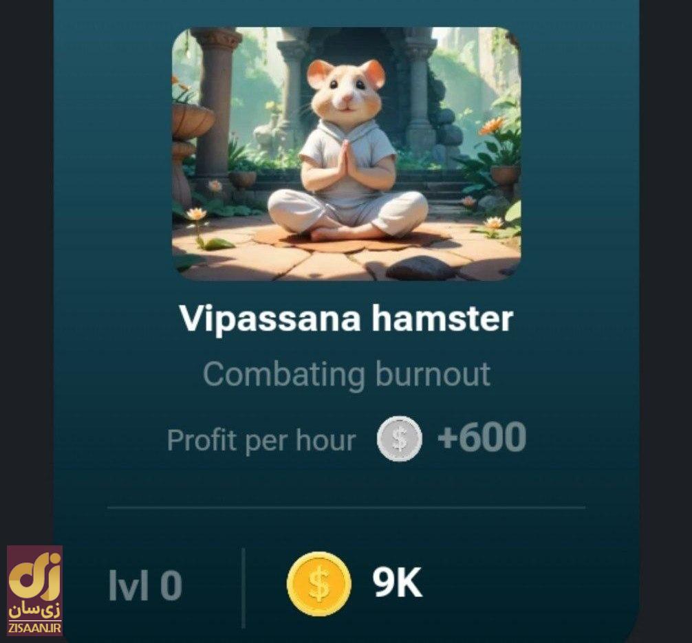 کارت‌های ۵ میلیونی همستر کامبت امروز جمعه ۱۹ مرداد ۱۴۰۳