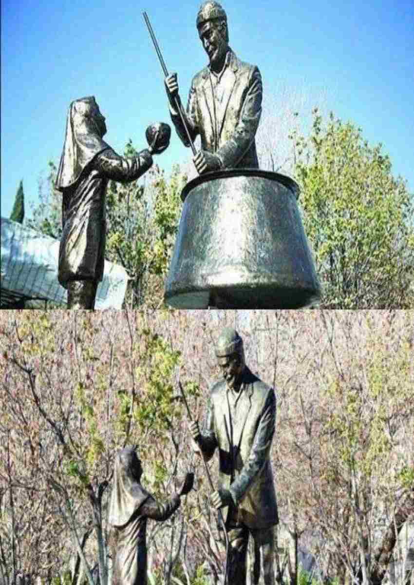 اتفاق باورنکردنی برای دیگ مسی یک نذری در شیراز اتفاق باورنکردنی برای دیگ مسی یک نذری در شیراز