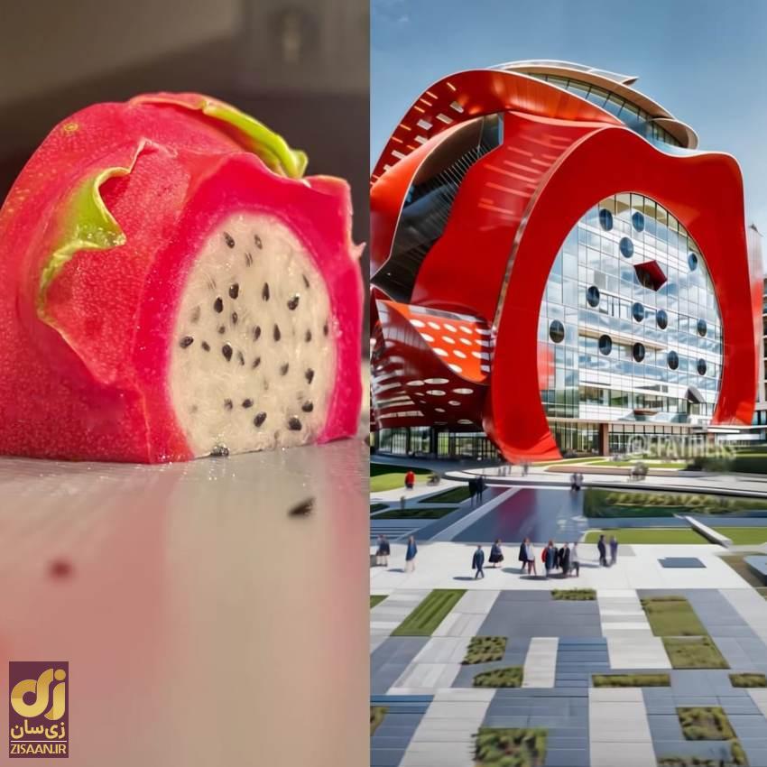 عکس| برج‌های میوه‌ای؛ خلاقیت معمار ترک با استفاده از هوش مصنوعی