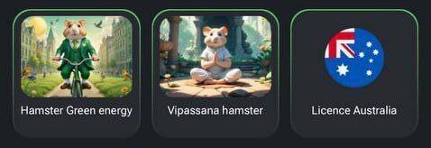 کارت‌های ۵ میلیونی همستر کامبت امروز یکشنبه ۲۱ مرداد ۱۴۰۳