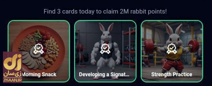 کارت‌های راکی رابیت امروز دوشنبه ۲۲ مرداد ۱۴۰۳ برای دریافت دو میلیون سکه