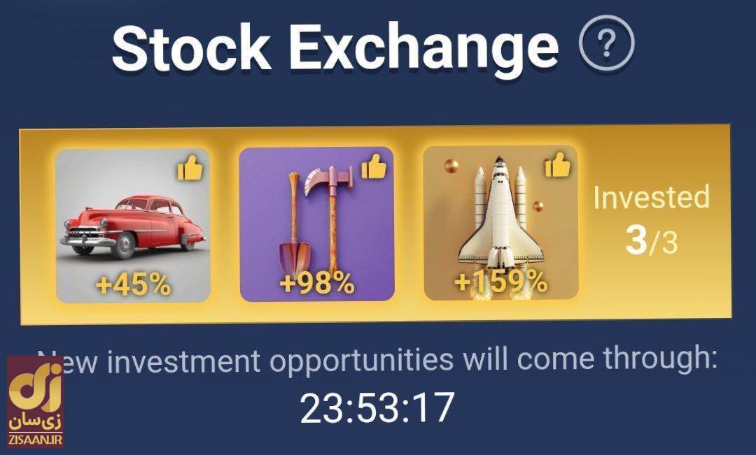 کارت‌های ماسک امپایر MuskEmpire امروز سه‌شنبه ۲۳ مرداد ۱۴۰۳