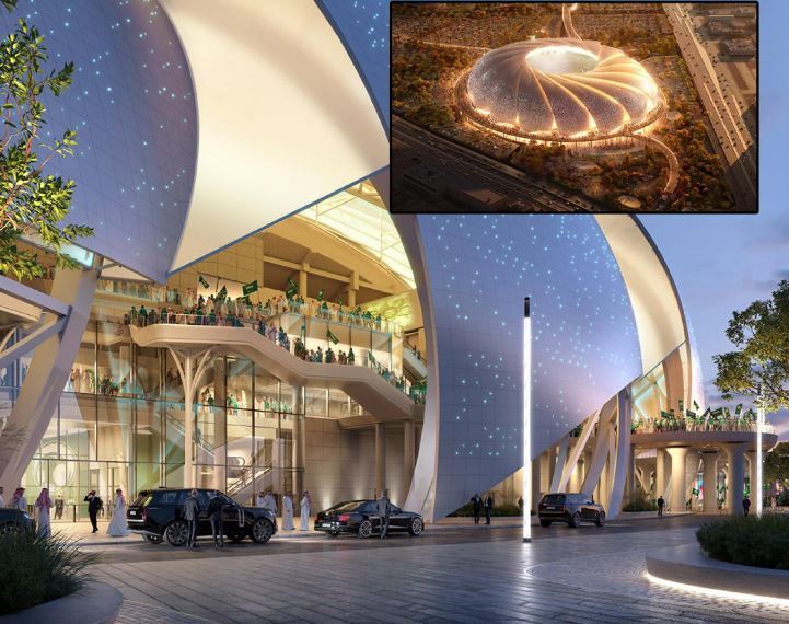 رونمایی از طرح ورزشگاه رویایی آرامکو برای میزبانی از جام جهانی ۲۰۳۴ در عربستان سعودی
