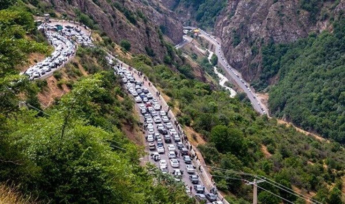 محور کندوان از امشب مسدود می‌شود