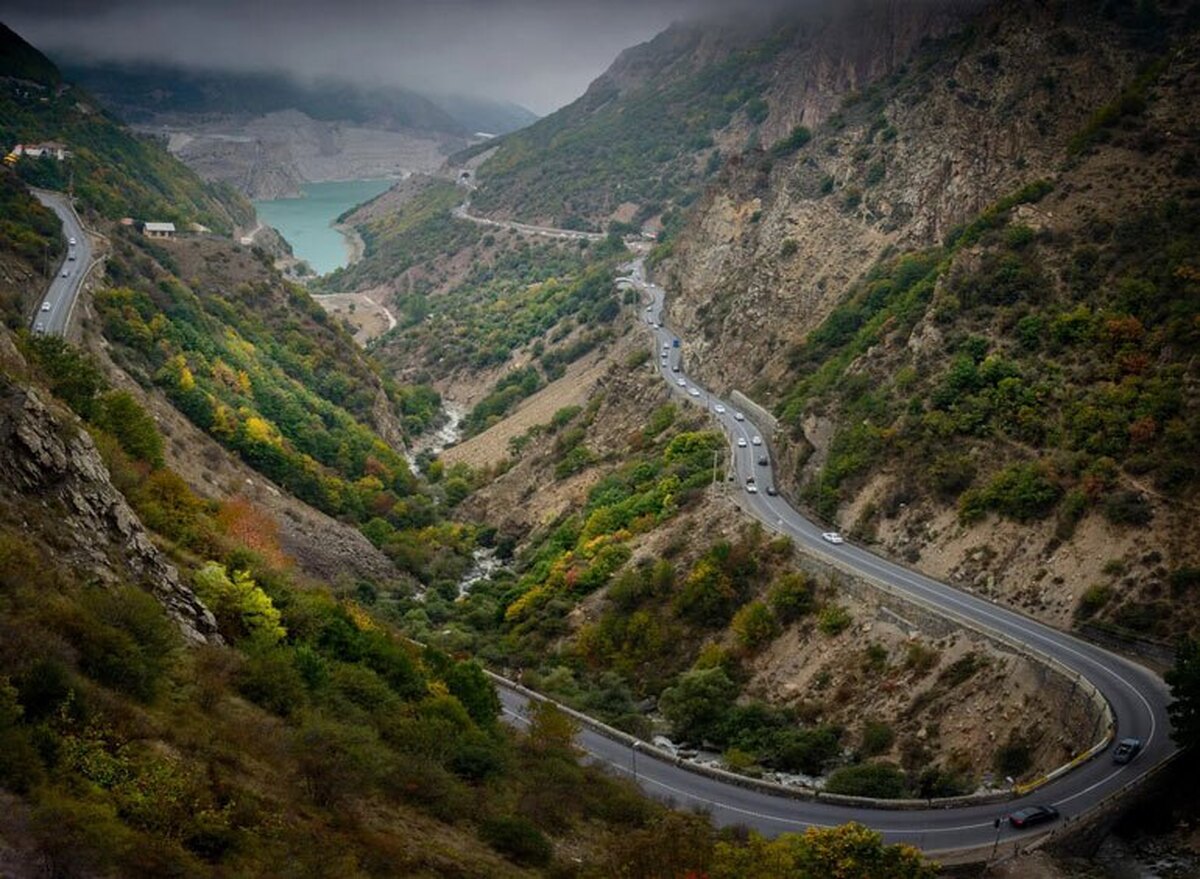 انسداد جاده چالوس برای دومین روز متوالی