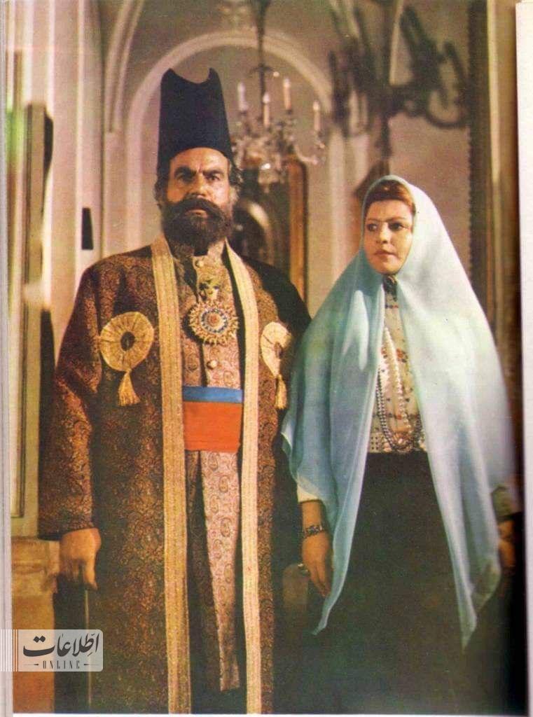 تصاویری دیده نشده از ناصر ملک‌مطیعی و زری خوشکام در کاخ گلستان