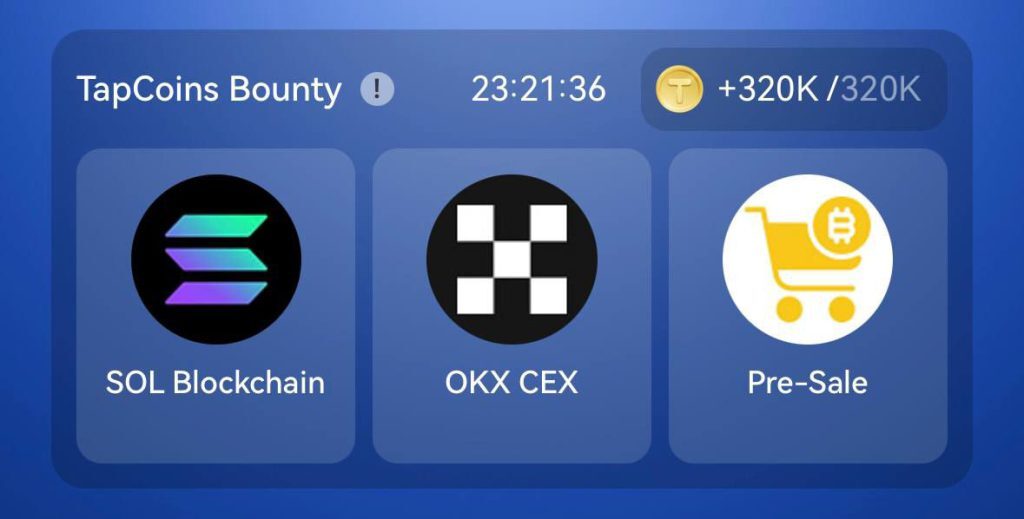 کارتهای امروز بازی tapcoins تپ کوین پنجشنبه 4 مرداد ۱۴۰۳ کارتهای امروز بازی tapcoins تپ کوین پنجشنبه 4 مرداد ۱۴۰۳