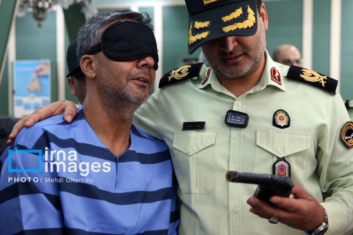 تصویری متفاوت در حاشیه دستگیری سارق مسلح بانک