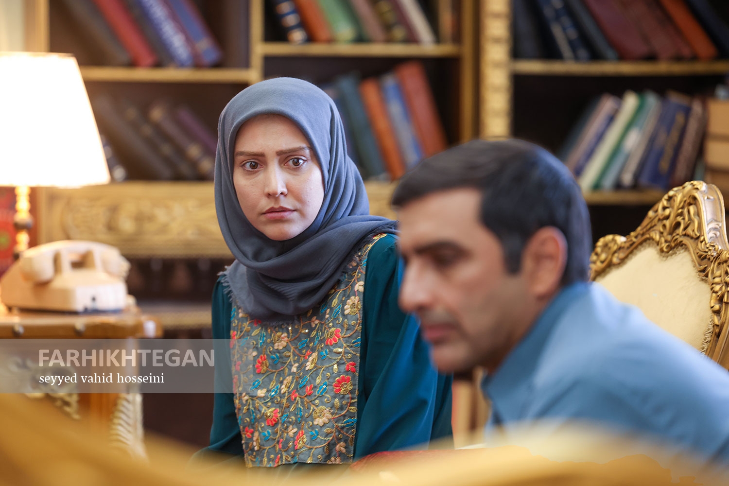 تصاویری جالب از پشت صحنه سریال «طوبی»