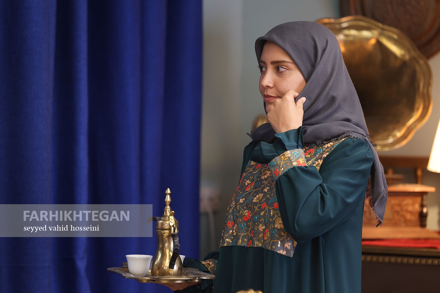 تصاویری جالب از پشت صحنه سریال «طوبی»