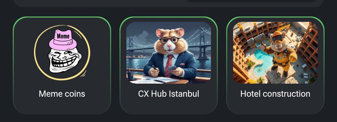 کارت‌های ۵ میلیونی همستر کامبت امروز دوشنبه ۱۲ شهریور ۱۴۰۳