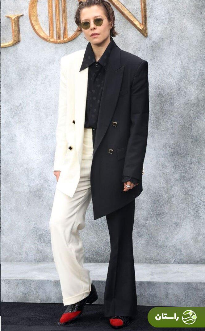 (تصاویر) لباس‌های عجیب، اما دارسی (Emma D'Arcy) بازیگر نقش رینیرا خاندان اژدها؛ از دندان طلا تا شکستن مرز‌ها