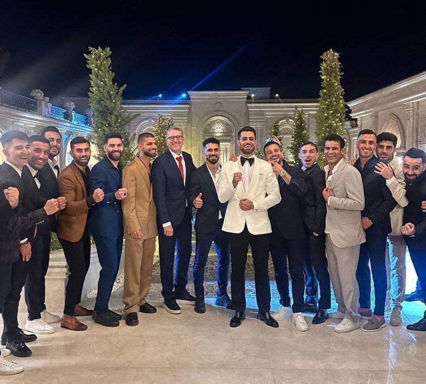 حضور گاریدو و بازیکنان پرسپولیس در مراسم ازدواج مرتضی پورعلی گنجی حضور گاریدو و بازیکنان پرسپولیس در مراسم ازدواج مرتضی پورعلی گنجی