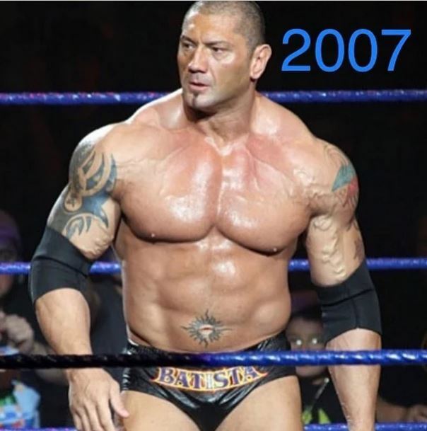 کاهش وزن شدید و باورنکردنی دیو باتیستا که همه را شگفت‌زده کرده است