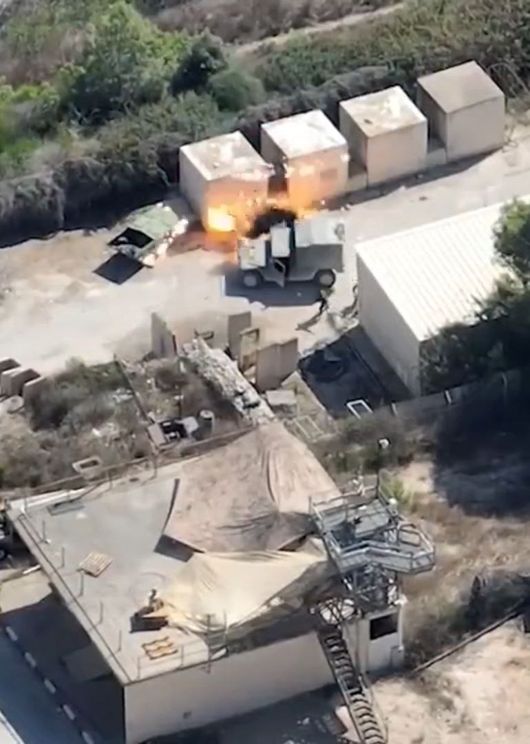 عکس| عملیات پهپادی دقیق حزب الله علیه رژیم اسرائیل