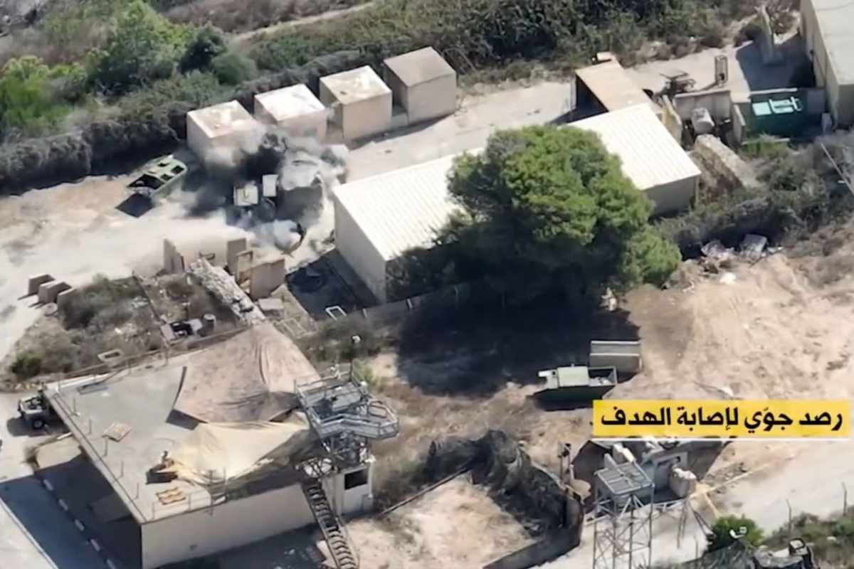 عکس| عملیات پهپادی دقیق حزب الله علیه رژیم اسرائیل