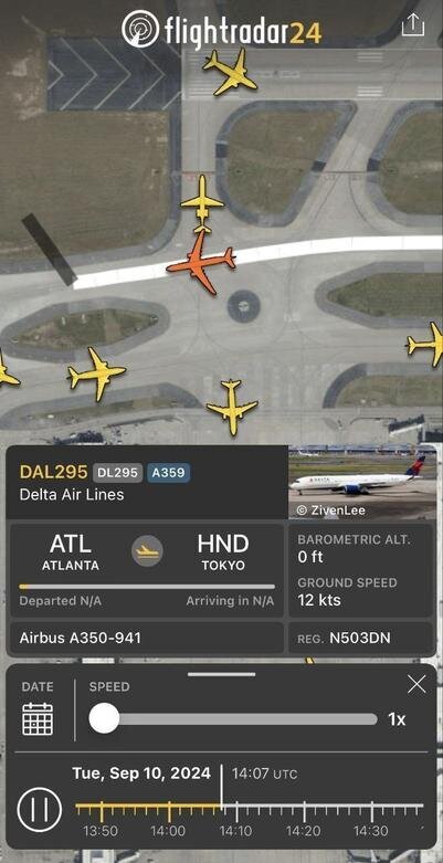 حادثه هوایی در آتلانتا؛ برخورد دو هواپیمای دلتا بر روی باند
