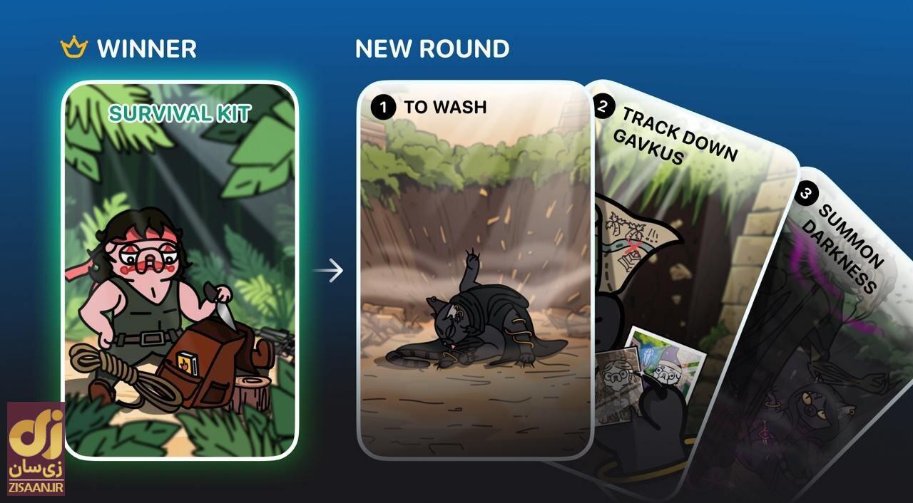 کارتها و سوال بازی لاست داگز lost dogs امروز پنجشنبه ۲۲ شهریور ۱۴۰۳ کارتها و سوال بازی لاست داگز lost dogs امروز پنجشنبه ۲۲ شهریور ۱۴۰۳