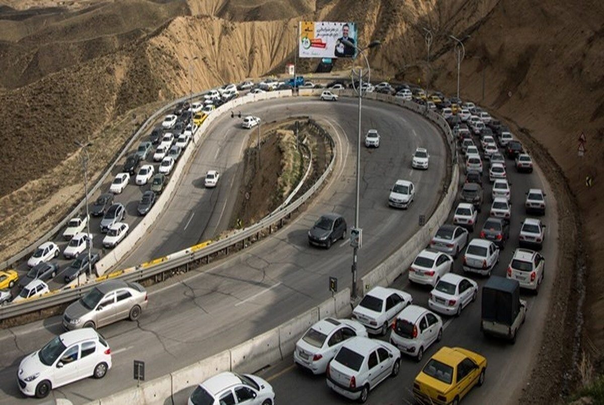 (ویدئو) جاده چالوس دوباره قفل شد