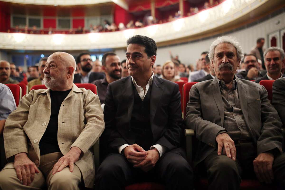 تصاویر | آیین رونمایی از آلبوم «ش م س» به آهنگسازی کیخسرو پورناظری و خوانندگی همایون شجریان