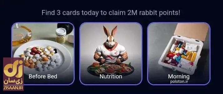 کارت‌های راکی رابیت امروز پنجشنبه ۲۹ شهریور ۱۴۰۳ برای دریافت دو میلیون سکه