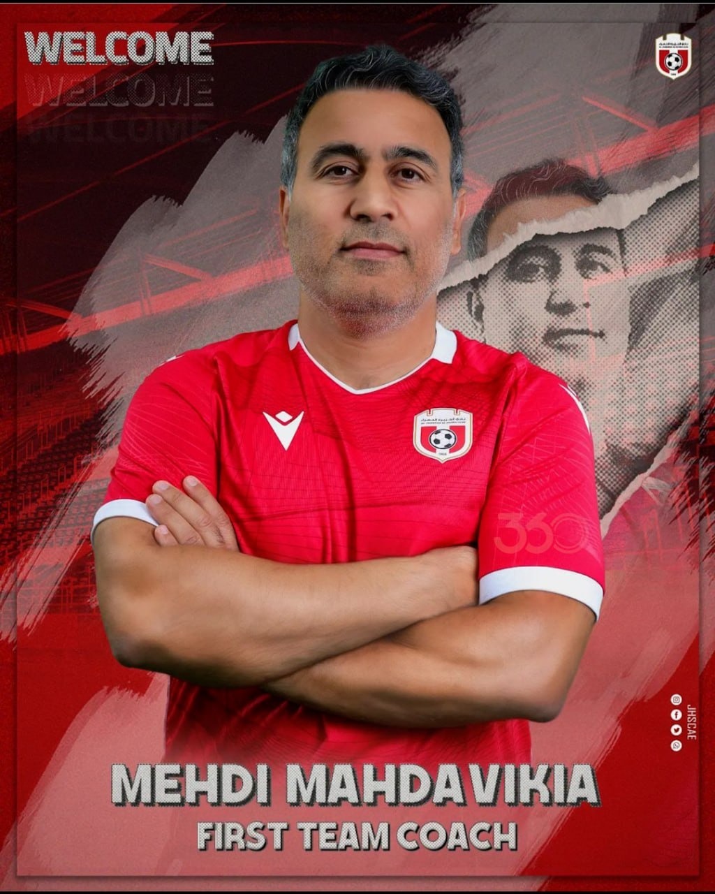 اسطوره فوتبال ایران به تیم جدید رفت اسطوره فوتبال ایران به تیم جدید رفت