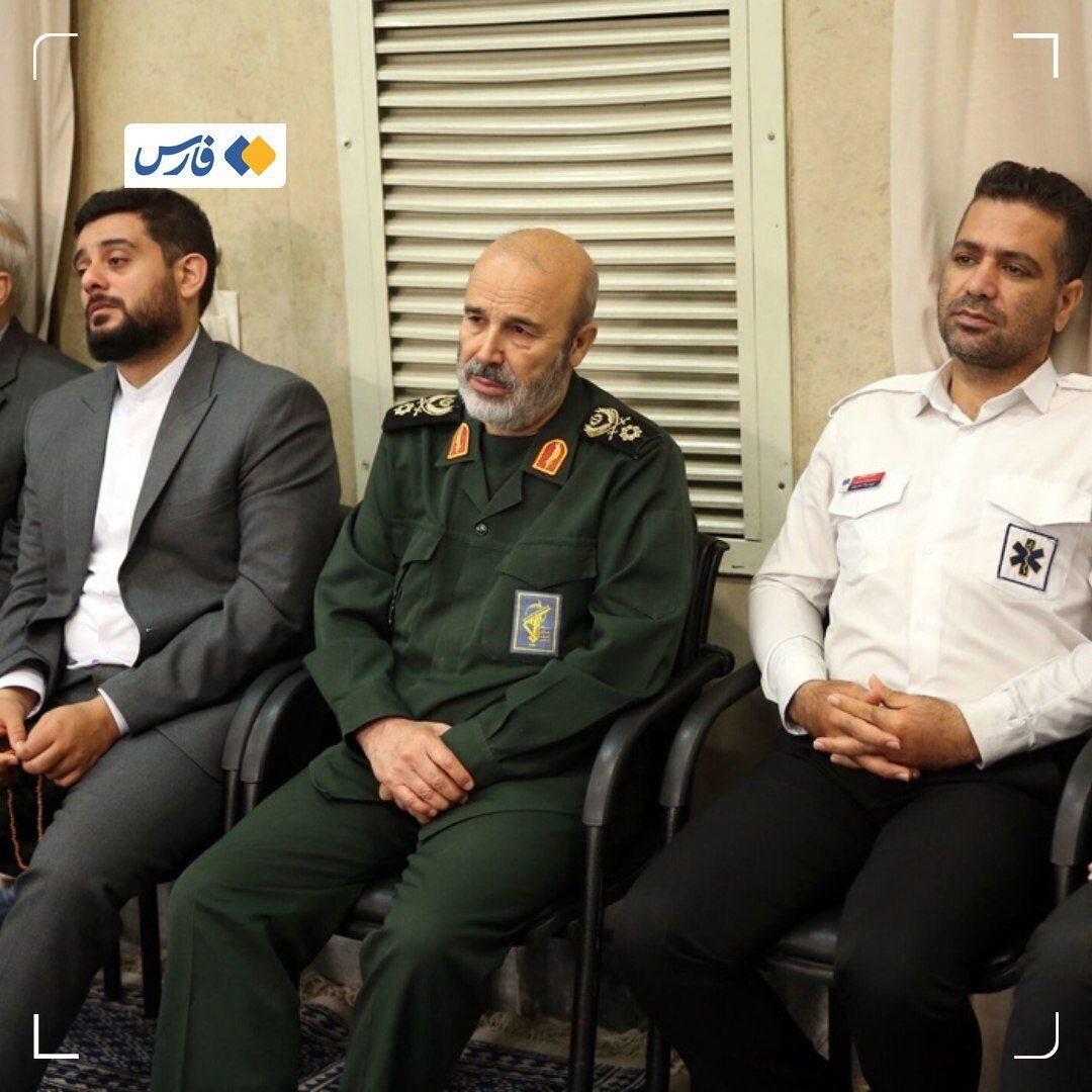 عکس | تصویری که شهادت سردار بلندپایه سپاه را رد می‌کند