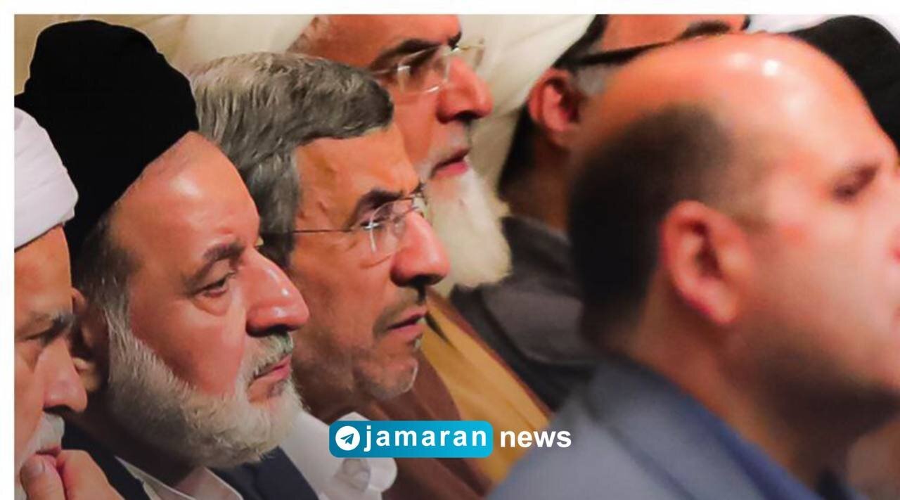 تصاویر | عکسی خاص از محمود احمدی نژاد در دیدار با رهبری