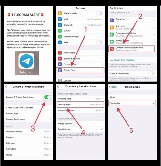 خطر حذف خودکار تلگرام از روی گوشی وجود دارد؟ یک راه حل ارائه شد