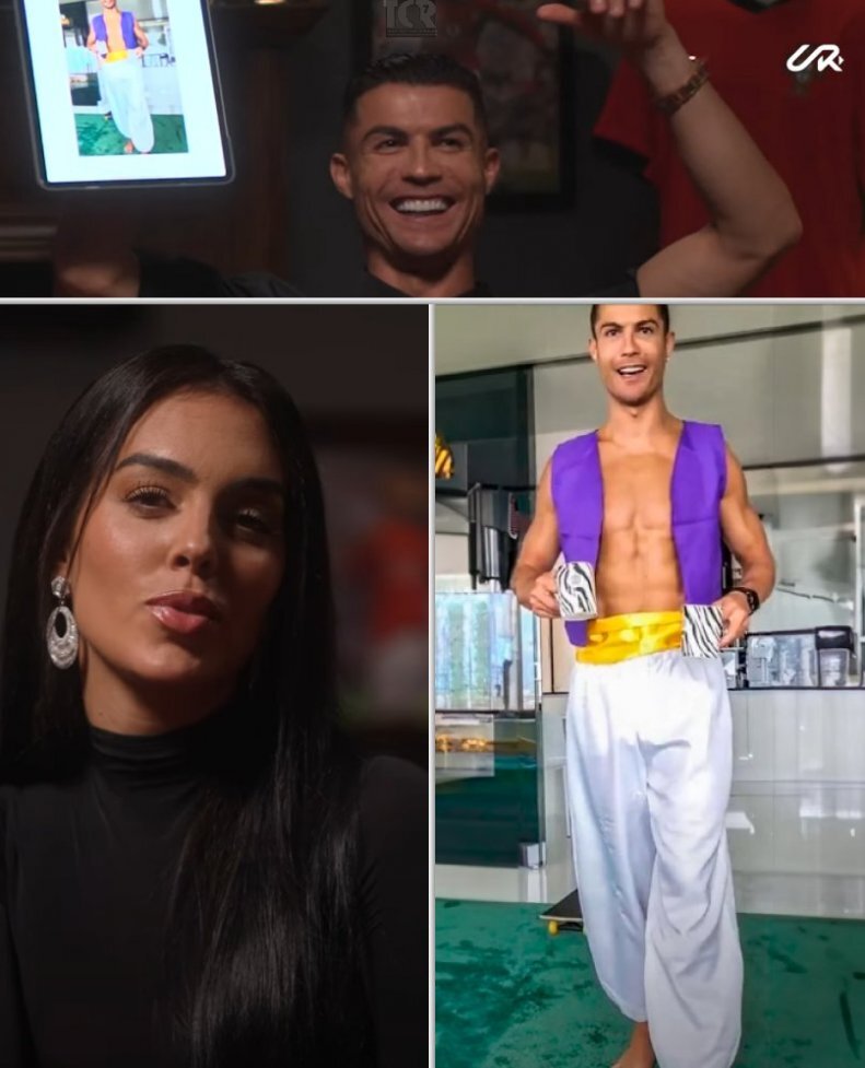 عکس | سرگرمی جدید رونالدو: علاالدین و غول چراغ!