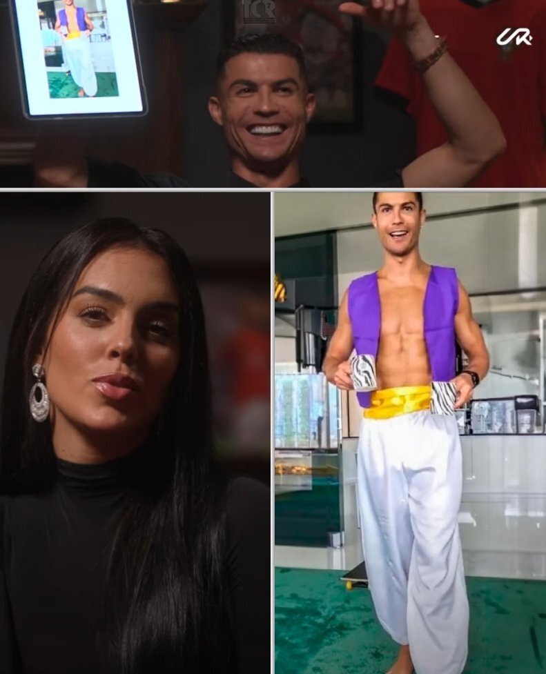 عکس| سرگرمی جدید رونالدو: علاالدین و غول چراغ!