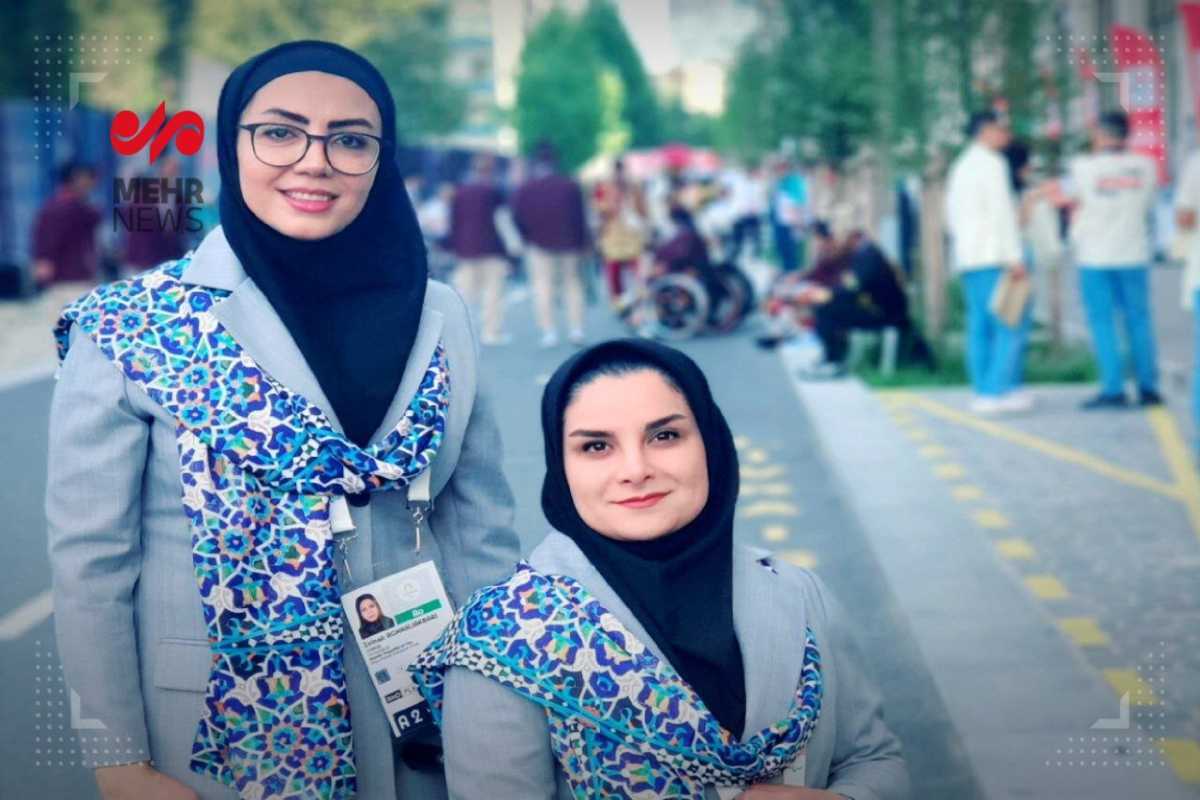 لباس بانوان ایران در مراسم افتتاحیه پارالمپیک