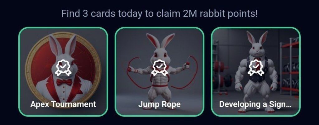 کارت‌های راکی رابیت امروز پنجشنبه ۸ شهریور ۱۴۰۳ برای دریافت دو میلیون سکه