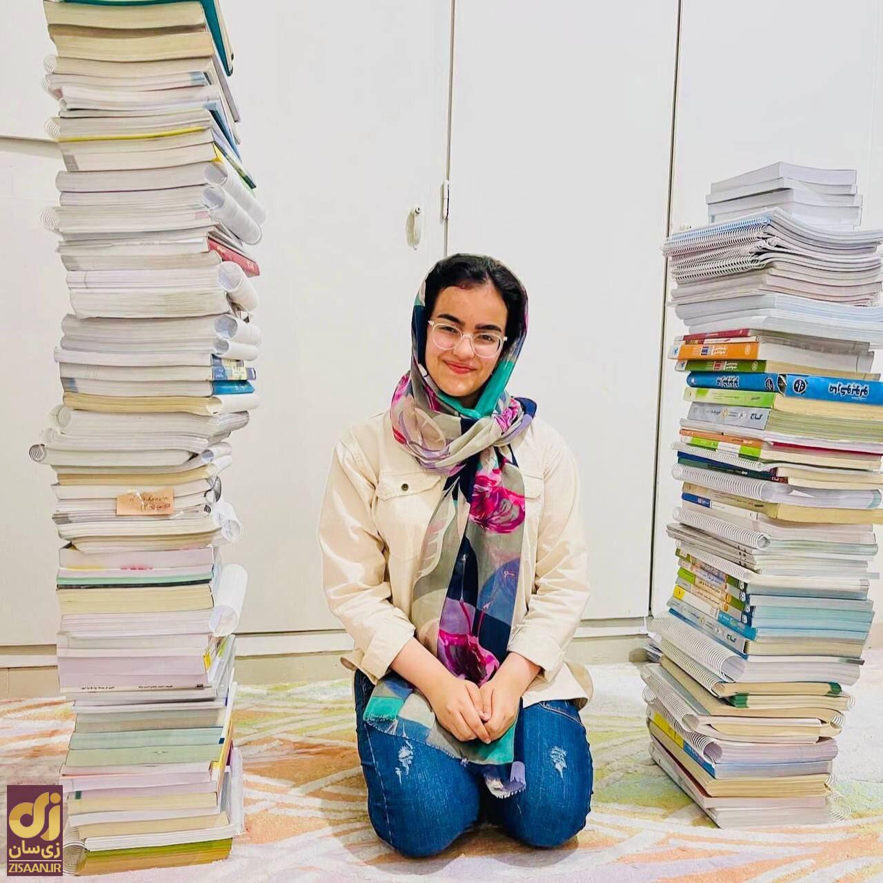 (عکس) دختری از بندرعباس رتبه یک کنکور شد؛ صبا معصوم نیا رتبه یک تجربی کیست؟