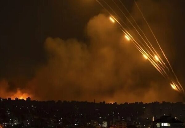 گزارش لحظه به لحظه از حمله موشکی گسترده ایران به اسرائیل