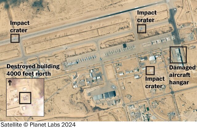 ده‌ها موشک ایران به تاسیسات نظامی اسرائیل آسیب زده‌اند