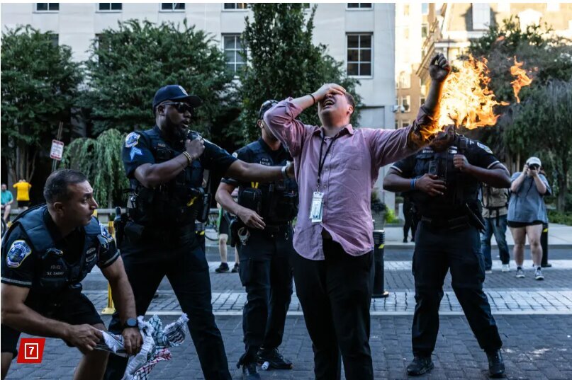 جزئیات بیشتر از خودسوزی یک خبرنگار در آمریکا