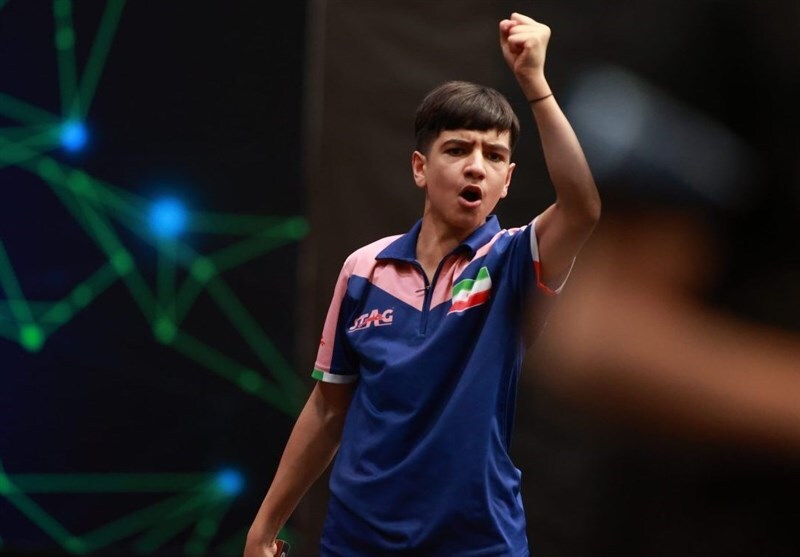 بنیامین نجفی پدیده ۱۴ ساله تنیس روی میز ایران و جهان کیست؟