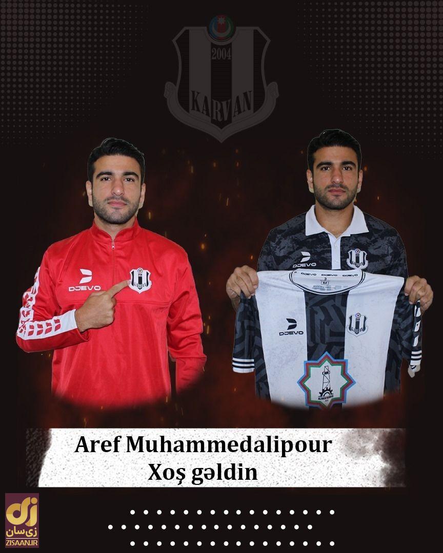 تصاویر | نمایی رسمی از لژیونر ایرانی در آذربایجان