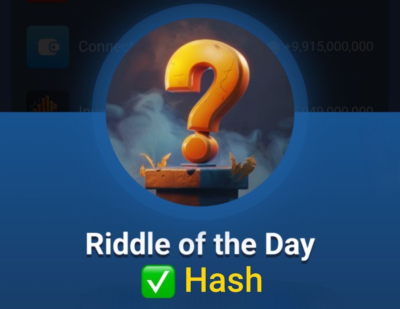 جواب معمای روزانه ماسک امپایر امروز دوشنبه ۲ مهر ۱۴۰۳ (riddle of the day)