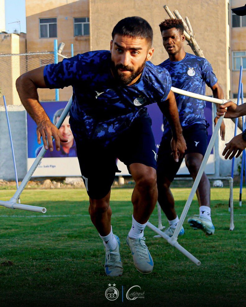 عکس | بختیاری‌زاده نفس استقلالی‌ها را گرفت