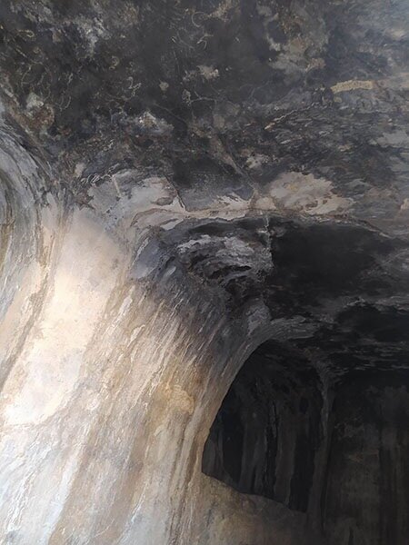 تصاویر | وضعیت وخیم سقف آرامگاه اردشیر دوم هخامنشی تصاویر | وضعیت وخیم سقف آرامگاه اردشیر دوم هخامنشی