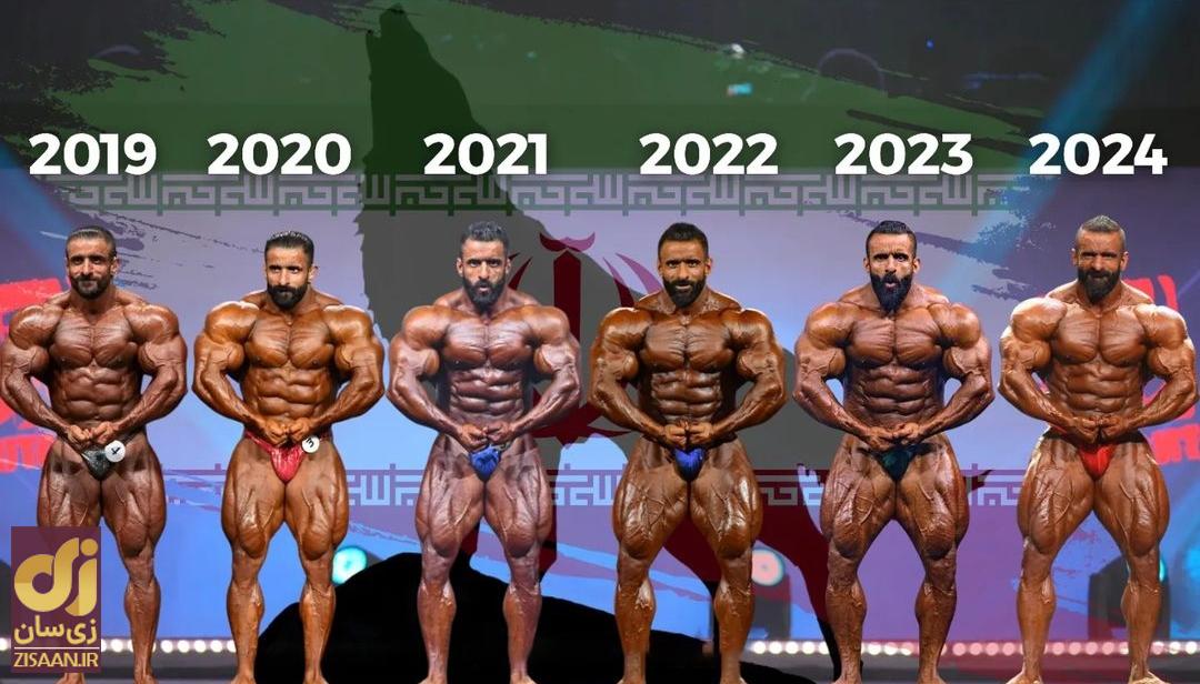 عکس| تغییرات شگفت‌انگیز بدن هادی چوپان از ۲۰۱۹ تا ۲۰۲۴