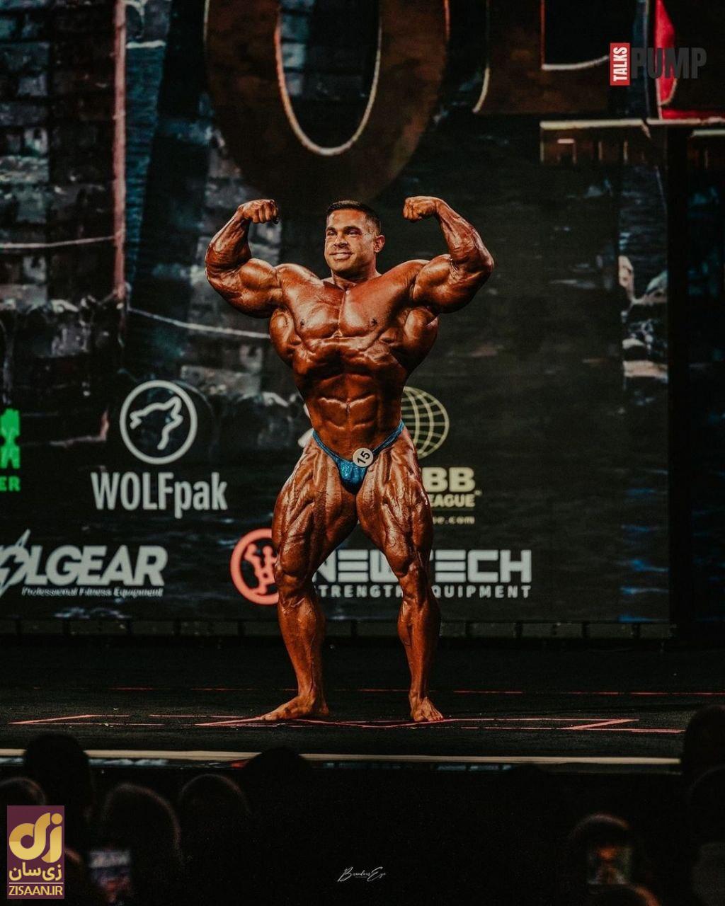 تصاویر | مقایسه عضلات جلو و پشت هادی چوپان با درک لانسفورد و سامسون داودا