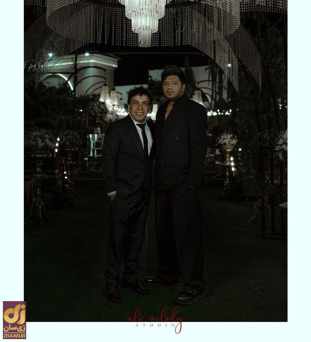 تصاویری از مراسم عروسی بازیگر تمساح خونی با چندین بادیگارد!