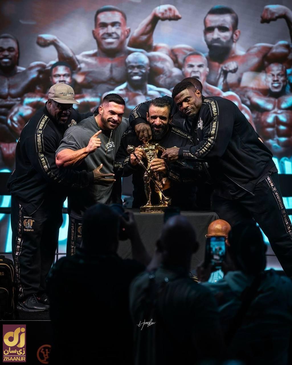 هادی چوپان؛ مستر المپیا