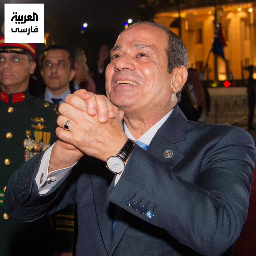 (عکس) ذوق‌زدگی رئیس‌جمهور مصر از دیدن بن سلمان! /عکس