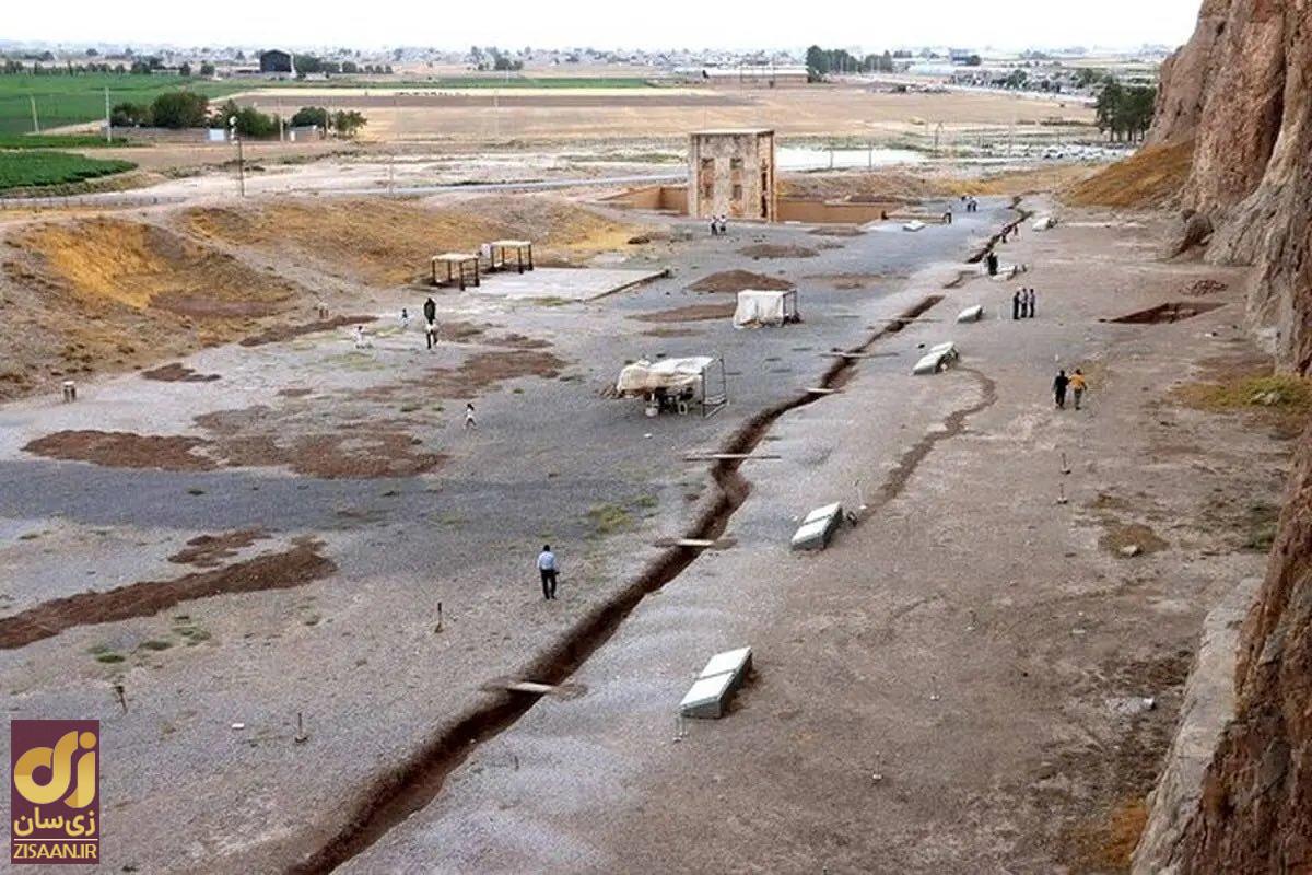 تصویری هولناک از نقش رستم